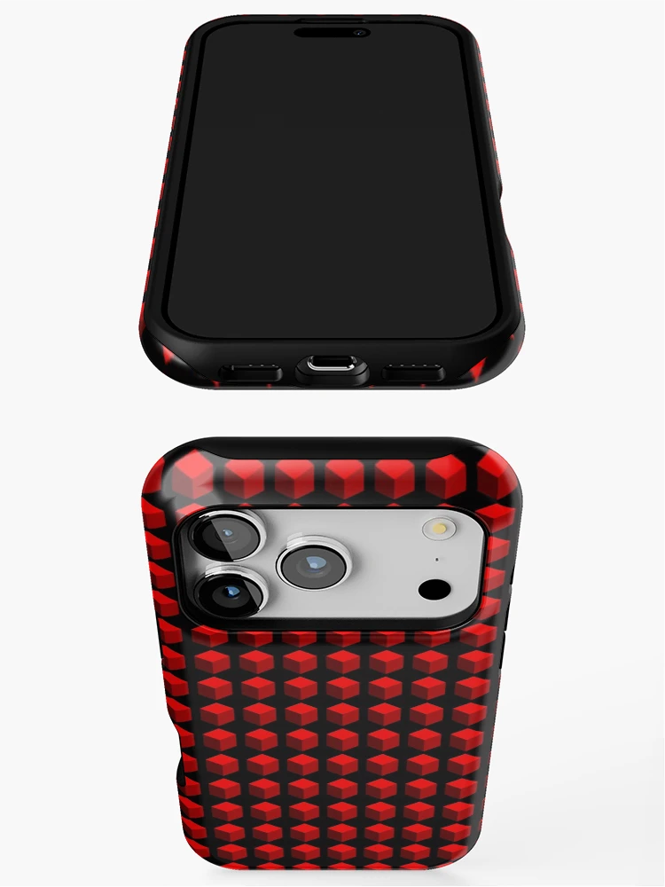 Thumbnail 3 of 4, iPhone Case, RGB - R designed and sold by saffervision.