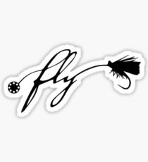 "Fly" Sticker
