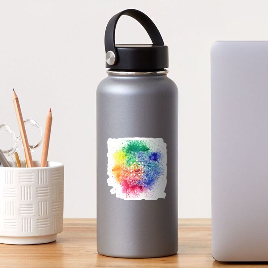 Vista previa del artículo con la obra «Pegatina», diseñado y vendido por weloveboho.