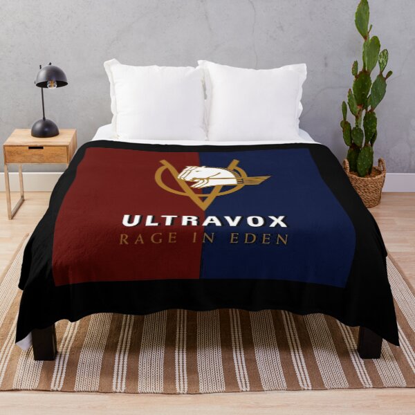 Rage in Eden Throw Blanket