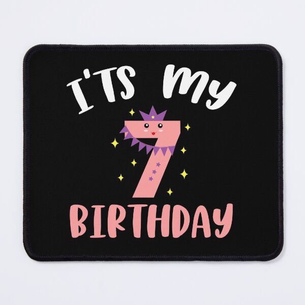 Item preview, It's My 7 Birthday designed and sold by ZiesMerch.