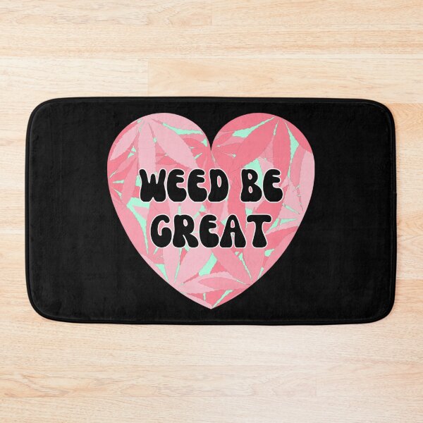 Item preview, Weed Be Great - Cannabis Valentines Candy Conversational Hearts in Pink  designed and sold by Vibbin4Life33.