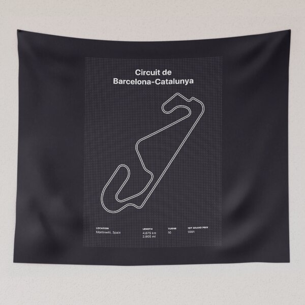 Item preview, Circuit de Barcelona-Catalunya designed and sold by Visitify.