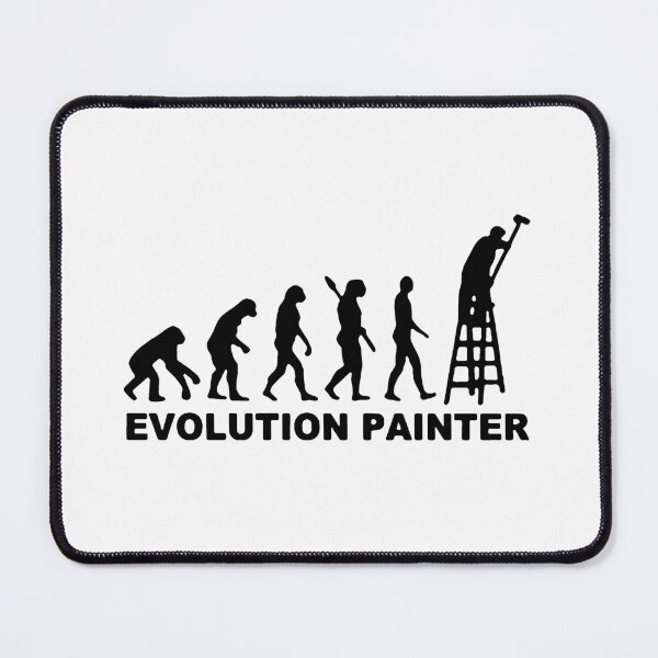 Item preview, Evolution of Painter Love Painting Best Painter Gift Premium Apparel Funny Holiday Xmas designed and sold by DesignByHeartUK.