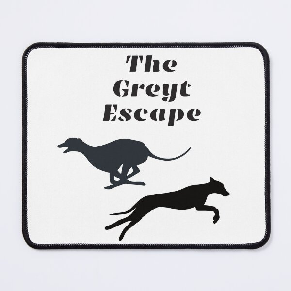 Item preview, The Greyt Escape (in black) designed and sold by bkdoodles.