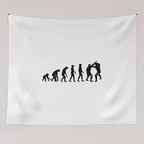 Item preview, Evolution of Wrestling Love Wrestle MMA Contact Sports Painter Gift Premium Apparel Funny Holiday Xmas designed and sold by DesignByHeartUK.
