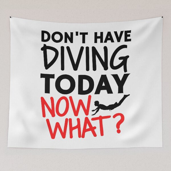 Item preview, Don't have diving today. Now what? designed and sold by TheGreenGoat.