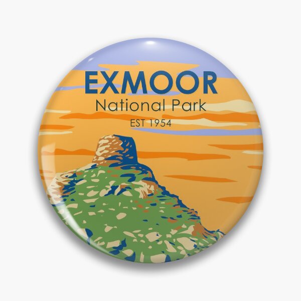 Item preview, Exmoor National Park Castle Rock England Vintage designed and sold by KrisSidDesigns.