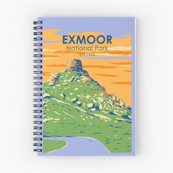 Item preview, Exmoor National Park Castle Rock England Vintage designed and sold by KrisSidDesigns.