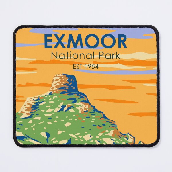 Item preview, Exmoor National Park Castle Rock England Vintage designed and sold by KrisSidDesigns.