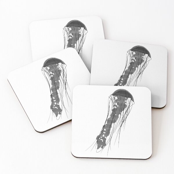 Item preview, Black Sea Nettle - Line and Watercolour designed and sold by Arkneer.