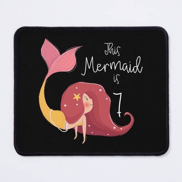 Item preview, This Mermaid Is 7 designed and sold by ZiesMerch.