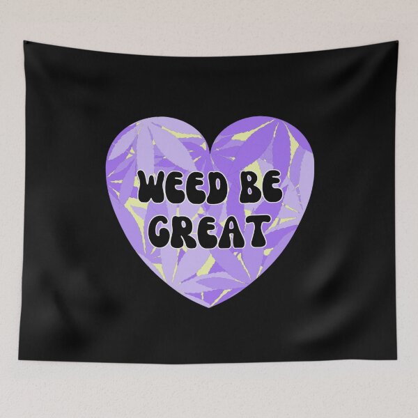 Item preview, Weed Be Great - Cannabis Valentines Candy Conversational Hearts in Purple designed and sold by Vibbin4Life33.