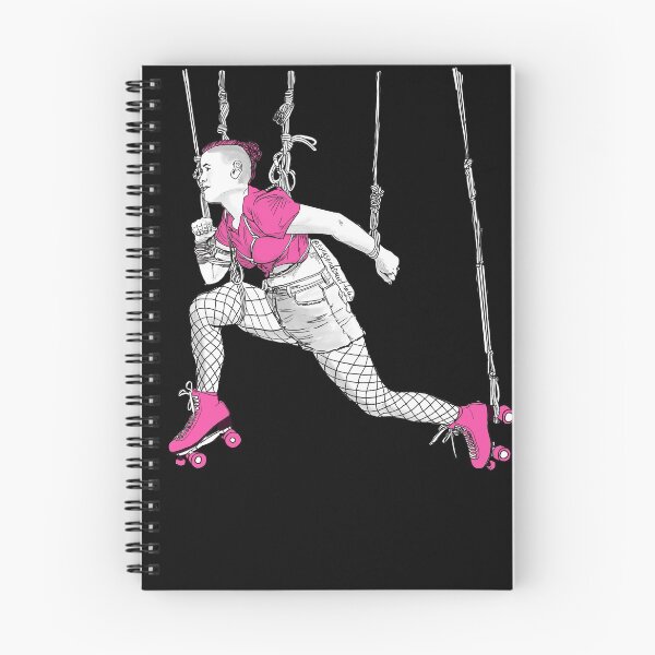 Item preview, Shibari Roller Girl on black  designed and sold by Songsnsmuttales.