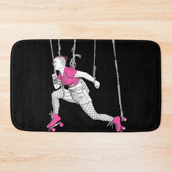 Item preview, Shibari Roller Girl on black  designed and sold by Songsnsmuttales.
