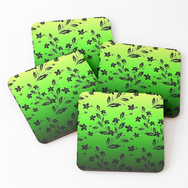 Item preview, Soda Lime Rush Garden Flower Pattern  designed and sold by NamColors.
