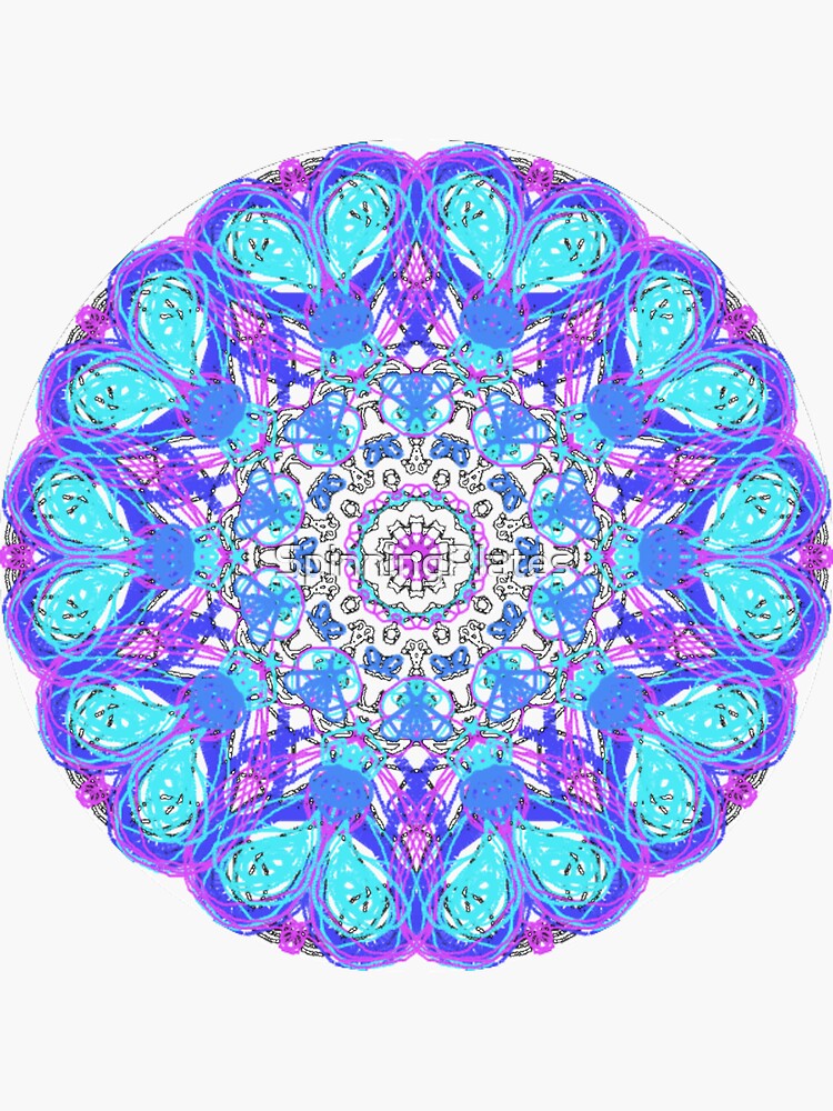 heart kaleidoscope image