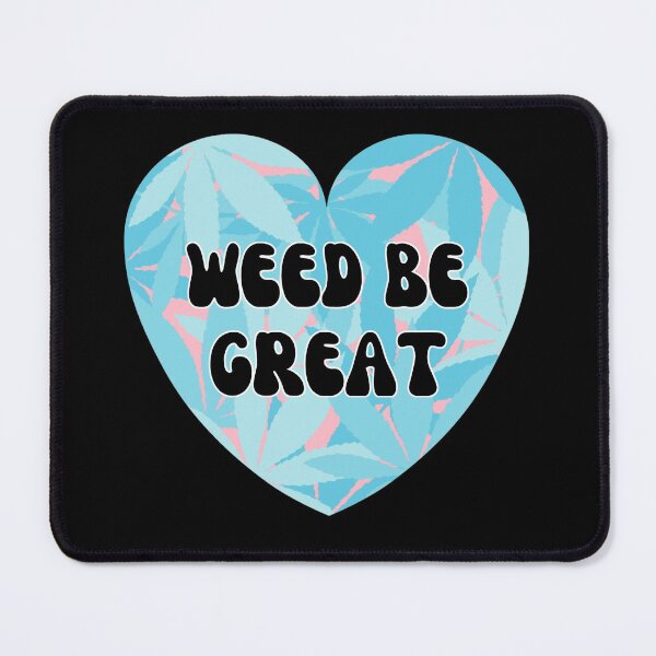 Item preview, Weed Be Great - Cannabis Valentines Candy Conversational Hearts in Blue designed and sold by Vibbin4Life33.