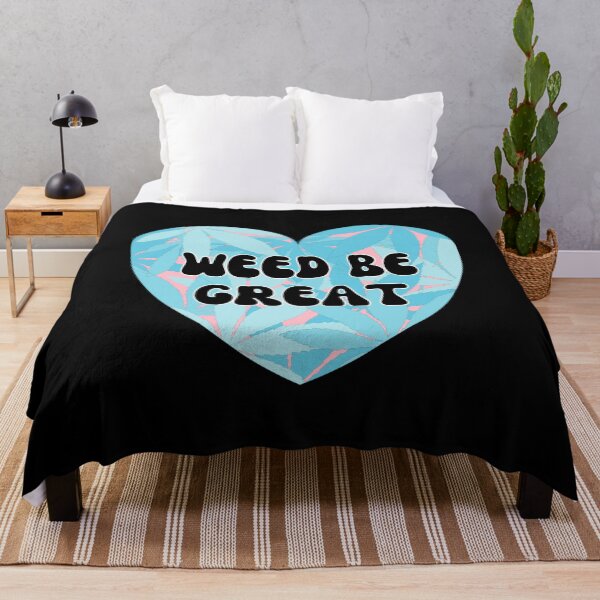 Item preview, Weed Be Great - Cannabis Valentines Candy Conversational Hearts in Blue designed and sold by Vibbin4Life33.