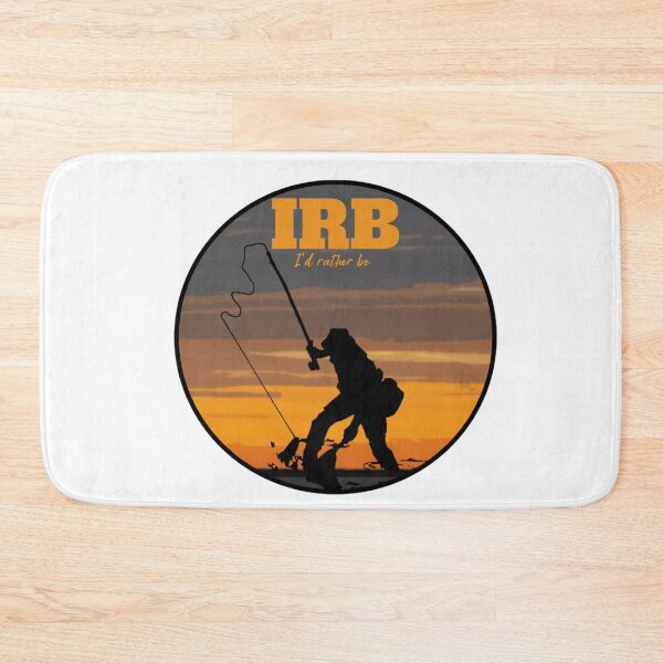 Item preview, IRB... I'd Rather Be - Fly Fishing design for Fisherman and Anglers designed and sold by LifeCrush.
