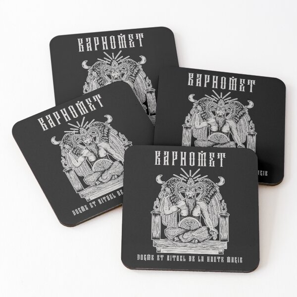 Aperçu de l'œuvre Baphomet, Diable satanique luciférien, Gothique, Rituel, Cadeau Occulte créée et vendue par Proverbial Wisdom Design.