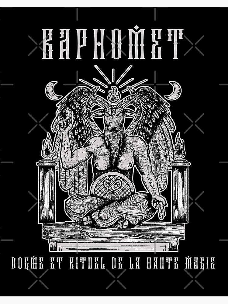 Baphomet, Satanic Luciferian Devil, Gothic, Ritual, Occult Gift Art Board  Print for Sale by ProverbialDZN