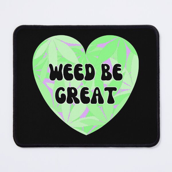 Item preview, Weed Be Great - Cannabis Valentines Candy Conversational Hearts in Bright Green designed and sold by Vibbin4Life33.