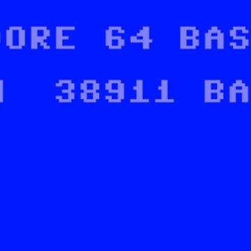 Artwork thumbnail, Commodore 64 basic screen by Retroperks