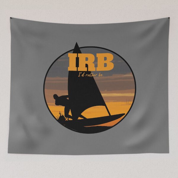 Item preview, IRB... I'd Rather Be - Wind Surfing design for Surfers and Outdoor Enthusiasts designed and sold by LifeCrush.