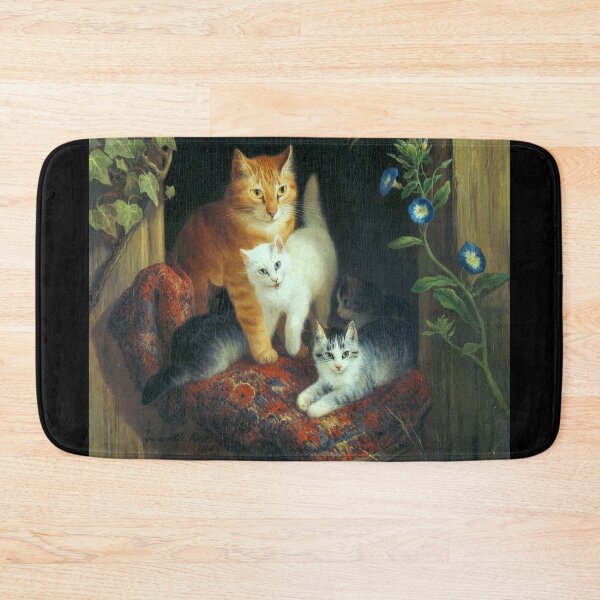 Item preview, Cat with Kittens Henriëtte Ronner designed and sold by Neggan.