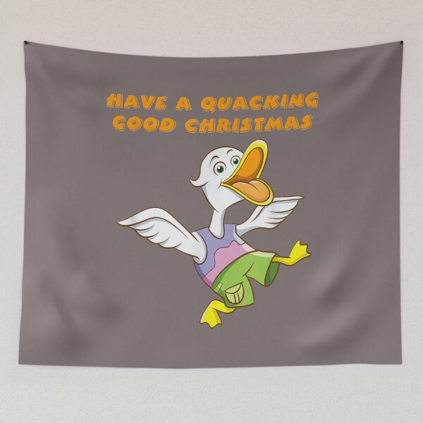 Item preview, Funny Christmas Carol Duck singing Deck The Halls designed and sold by taylobarucau97.