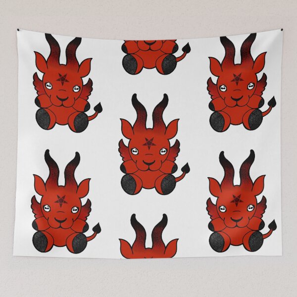 Item preview, The Cutest Baphomet Ever designed and sold by MissNevermore.