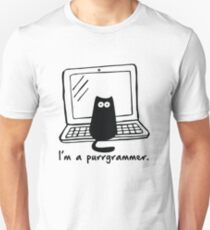 I'm a purrgrammer Unisex T-Shirt