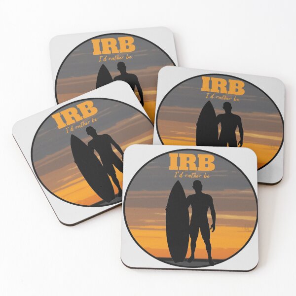Item preview, IRB... I'd Rather Be - Surfing design for Surfers and Outdoor Enthusiasts designed and sold by LifeCrush.