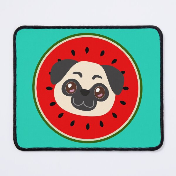 Item preview, Pug Watermelon designed and sold by Teallady.