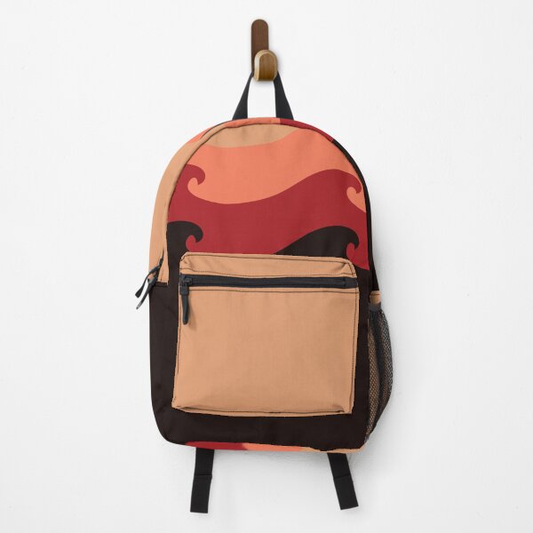 Item preview, Three Mini Wavy Design in Fire Color Palette designed and sold by NamColors.