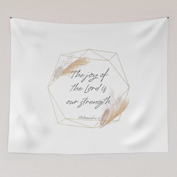 Item preview, The Joy of the Lord designed and sold by Brianna Funston.