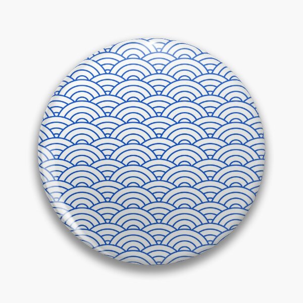 Item preview, white seigaiha designed and sold by MrJean.
