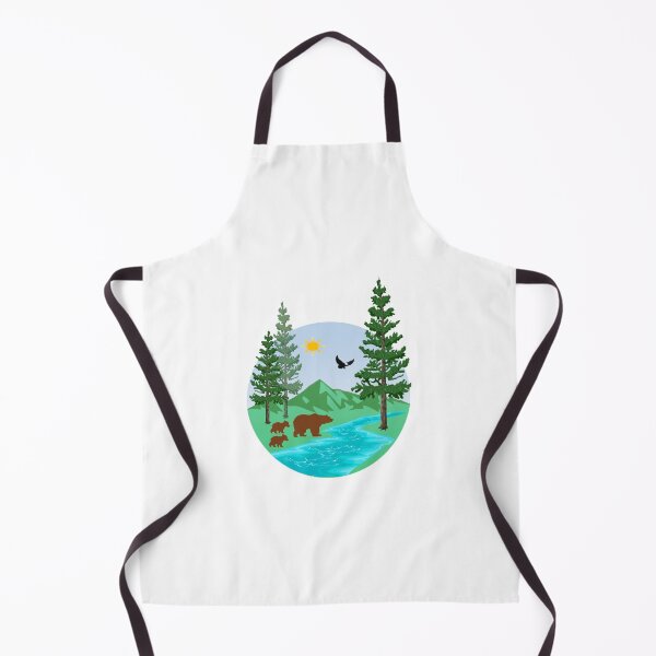 Item preview, Bear with Cubs Scenic Circle designed and sold by HighCountry2021.
