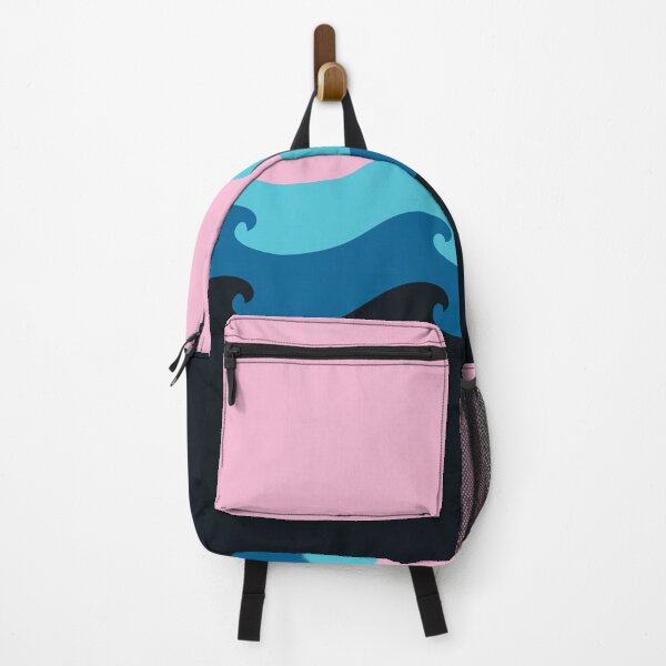 Item preview, Summer Three Mini Wavy Design in Cool Pastel Color Palette designed and sold by NamColors.