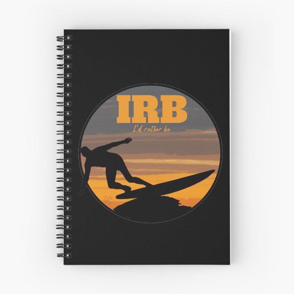 Item preview, IRB - I'd Rather Be - Surfing design for Surfers and Outdoor Enthusiasts designed and sold by LifeCrush.