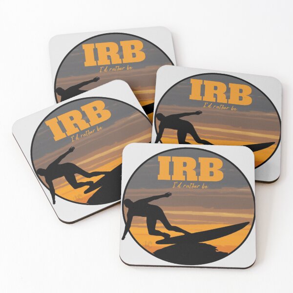 Item preview, IRB - I'd Rather Be - Surfing design for Surfers and Outdoor Enthusiasts designed and sold by LifeCrush.