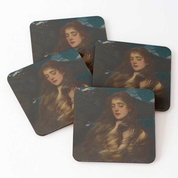 Item preview, The Coming of Night (1897) - Wilfrid de Glehn designed and sold by SALON DES ARTS.