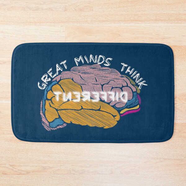 Item preview, GREAT MINDS THINK DIFFERENT - Thinking different -  Thinking different quotes designed and sold by Alice-Elgawi.
