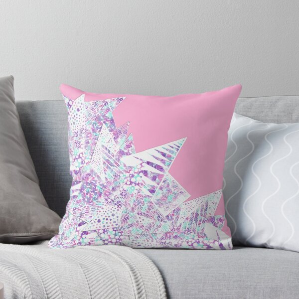 Item preview, Girly Watercolor Paint and White Geometric Drawing designed and sold by Blkstrawberry.