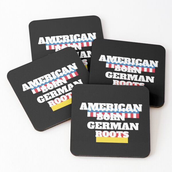 Item preview, American Born German Roots American and German Colors Ideal Gift  designed and sold by NelleD.
