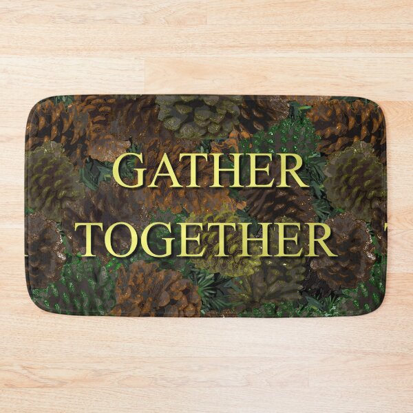 Item preview, Gather Together on Camo Pinecones 5748 designed and sold by Art in My Loft.