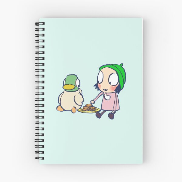 Item preview, I draw sarah eating cookies with duck/ sarah and duck  designed and sold by RansRoom.