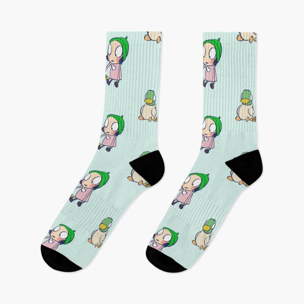 Item preview, I draw sarah eating cookies with duck/ sarah and duck  designed and sold by RansRoom.