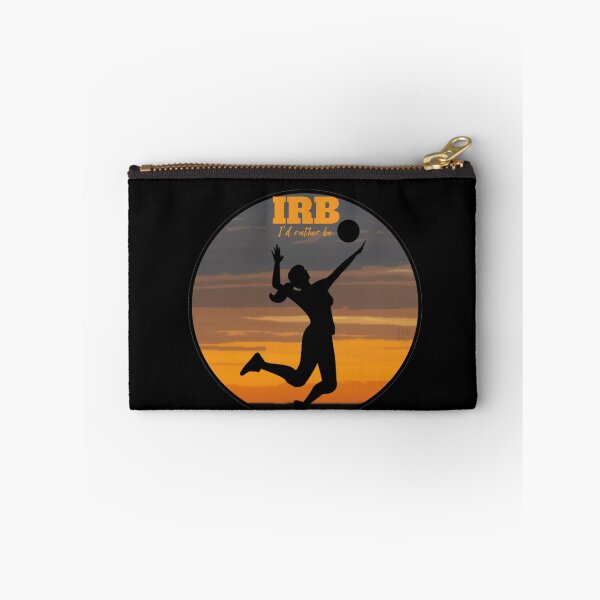 Item preview, IRB... I'd Rather Be - playing volleyball design for beach goers and outdoor Enthusiasts designed and sold by LifeCrush.